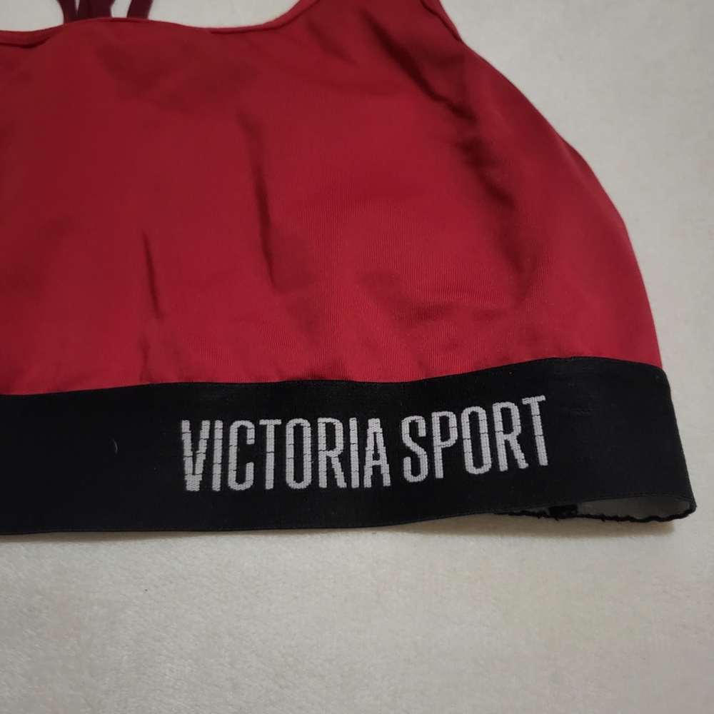 Victoria Sport Red Racerback Sports Bra - Picture 3 of 4